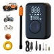 PATONA Electric tire inflator 10.3 bar / 150 PSI Powerbank and LED light Black PATONA Electric tire inflator 10.3 bar / 150 PSI Powerbank and LED light Black