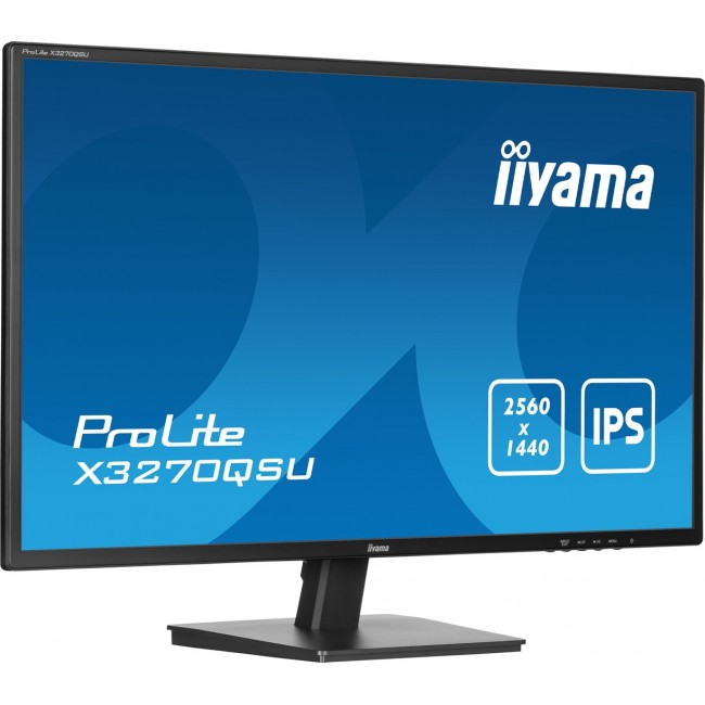 iiyama ProLite X3270QSU-B1 computer monitor 81.3 cm (32 iiyama ProLite X3270QSU-B1 computer monitor 81.3 cm (32