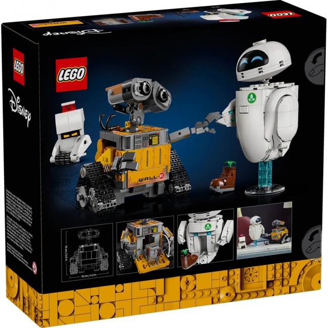 LEGO DISNEY 43279 Wall-E & Eve