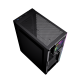 Gembird Fornax 2500 ARGB Gaming ATX computer case, Midi Tower, backlight, Black
