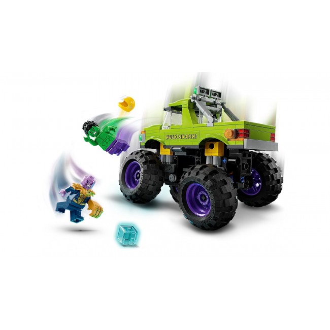 LEGO MARVEL 76312 The Hulk Truck vs. Thanos