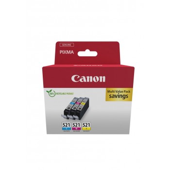 Canon 2934B015 ink cartridge 3 pc(s) Original Cyan, Magenta, Yellow