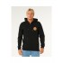 Bluza męska RIP CURL Wettie Passage Icon Zip Thru czarna - M