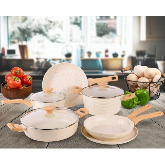 Westinghouse WCCS205909A aluminium cookware set, 9 pieces