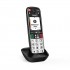 Gigaset EASY 500HX Analog/DECT telephone Caller ID Black, Silver