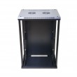 Extralink Rackmount cabinet 18U 600x600 Black wall mounted Extralink Rackmount cabinet 18U 600x600 Black wall mounted