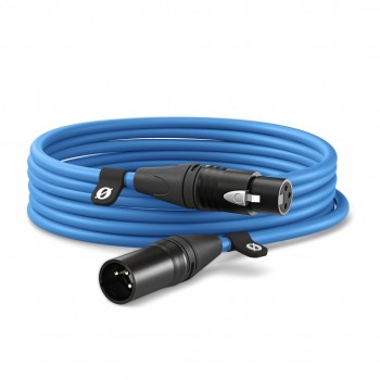 R DE XLR6M-B audio cable 6 m XLR Blue
