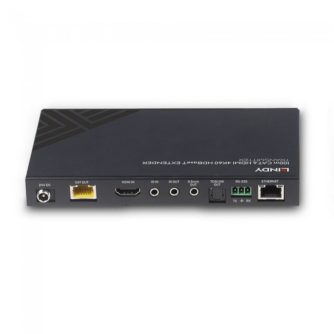 Lindy 100m Cat.6 HDMI 4K60, Audio, IR and RS-232 HDBaseT Transmitter