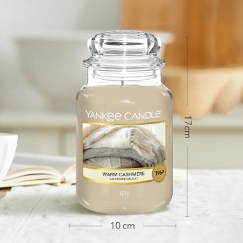 Scented Candle YANKEE CANDLE WARM CASHMERE 567g Large