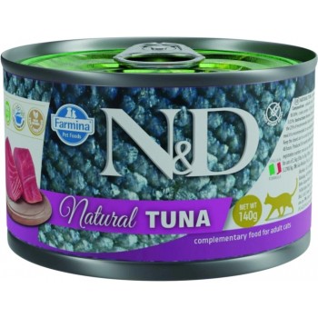 FARMINA N&D Cat Natural Tuna - wet cat food - 140 g