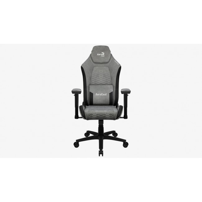 Aerocool Crown AeroSuede Universal gaming chair Padded seat Stone Grey