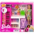 BARBIE PANTRY SET + DOLL HJV38