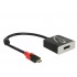 DeLOCK 63312 USB graphics adapter 4096 x 2160 pixels Black