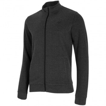 Men's sweatshirt 4F dark gray melange H4Z22 BLM351 23M S