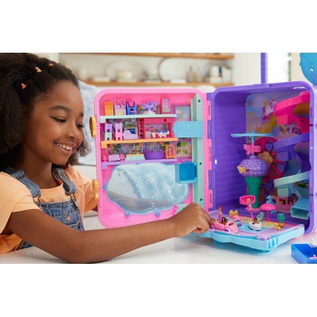 Polly Pocket POLLYVILLE RESORT ROLL AWAY Playset Polly Pocket POLLYVILLE RESORT ROLL AWAY Playset