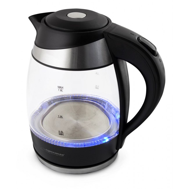 Esperanza EKK009 electric kettle 1.8 L Black, Multicolor 2200 W Esperanza EKK009 electric kettle 1.8 L Black, Multicolor 2200 W