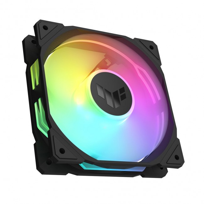 ASUS TUF Gaming TR120 ARGB Reverse 3-in-1 Fan, Black ASUS TUF Gaming TR120 ARGB Reverse 3-in-1 Fan, Black