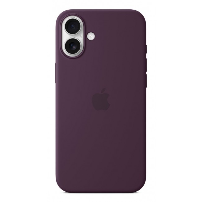 Apple iPhone 16 Plus Silicone Case with MagSafe - Plum