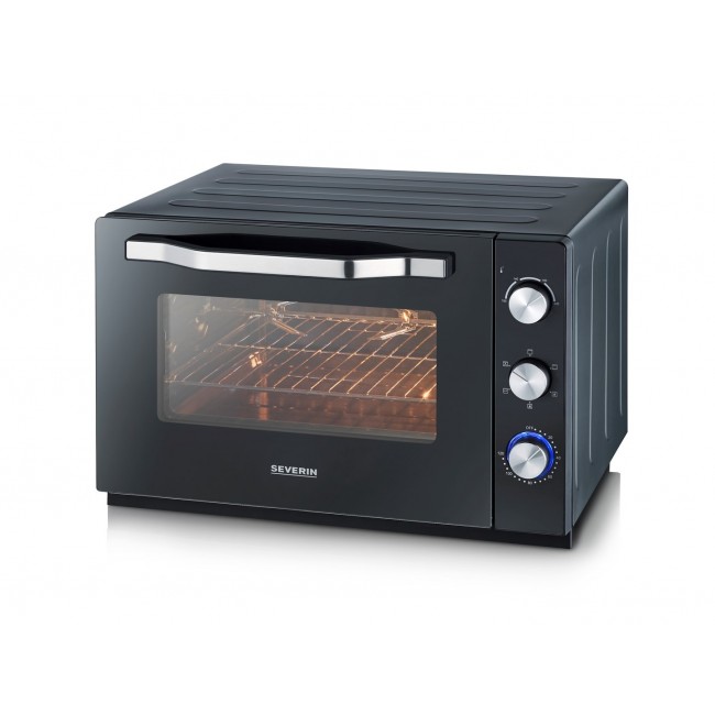 Severin TO 2073 XXL toaster oven 60 L 2200 W Black Grill