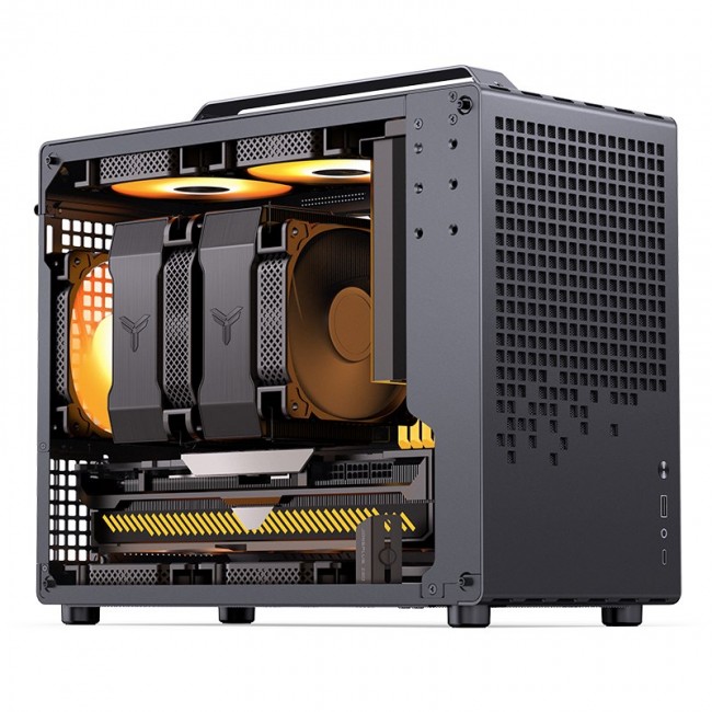 Jonsplus MATX Handle Case Z20 - black Jonsplus MATX Handle Case Z20 - black