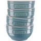 Staub Ceramique Bowl set 0.4 L Round Ceramic Turquoise 4 pc(s)