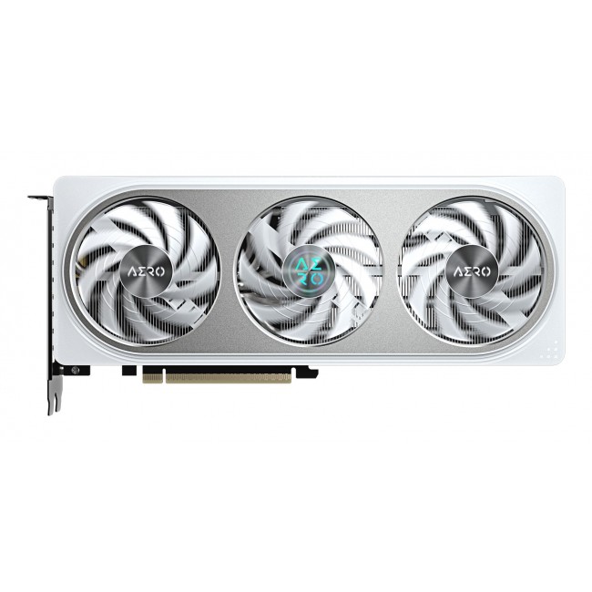 GIGABYTE GeForce RTX 5060 Ti AERO OC 16G Graphics Card - 16GB GDDR7, 128bit, PCI-E 5.0, 2647MHz Core Clock, 3 x DisplayPort, 1 x HDMI, GV-N506TAERO OC-16GD