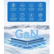 Vention 65W GaN Travel Adapter and Charger 2x USB-A 2x USB-C