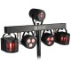 LIGHT4ME Belka LED Par Derby Laser - lighting kit