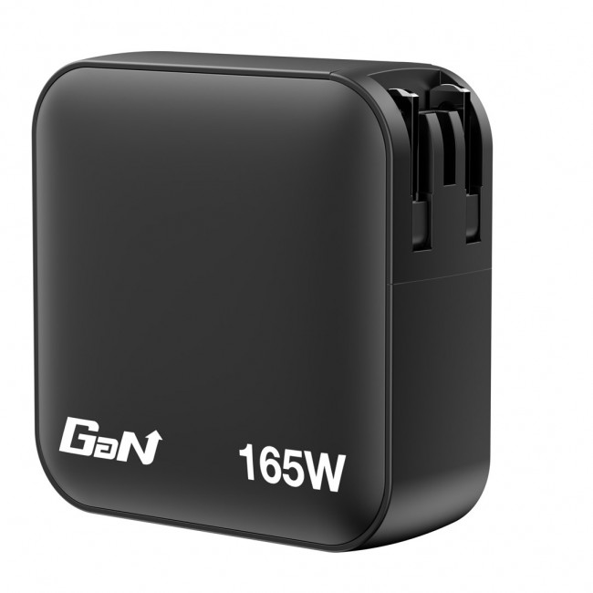 Verbatim Mini GaN Charger 165W 4 Port US plug with EU and UK adaptors Verbatim Mini GaN Charger 165W 4 Port US plug with EU and UK adaptors