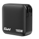 Verbatim Mini GaN Charger 165W 4 Port US plug with EU and UK adaptors Verbatim Mini GaN Charger 165W 4 Port US plug with EU and UK adaptors