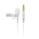 R DE LAVALIER GO microphone, White Clip-on microphone