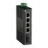 LevelOne 5-Port Fast Ethernet Industrial Switch, DIN-Rail, 1 x SC Multi-Mode Fiber, -20 C to 70 C