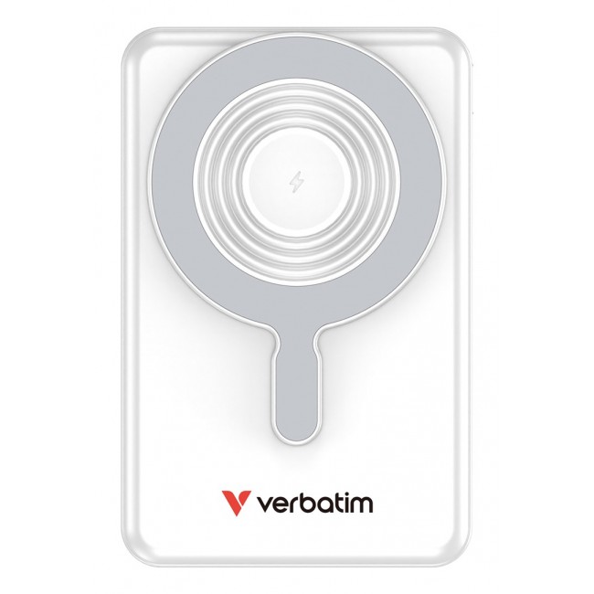 Verbatim Charge'n'Go 2C & Display Power Bank 10000 mAh Silver