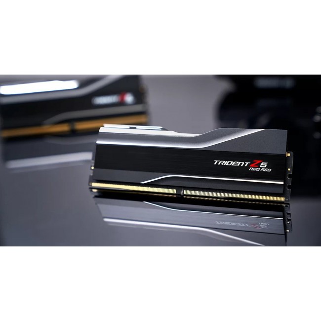 G.Skill Trident Z5 Neo RGB F5-5200J4040A32GX1-TZ5NR memory module 32 GB 1 x 32 GB DDR5 5200 MT/s 288-pin DIMM G.Skill Trident Z5 Neo RGB F5-5200J4040A32GX1-TZ5NR memory module 32 GB 1 x 32 GB DDR5 5200 MT/s 288-pin DIMM