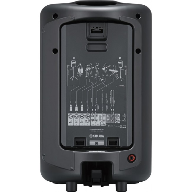 Yamaha Stagepas 600BT Freestanding Public Address (PA) system 640 W Black Yamaha Stagepas 600BT Freestanding Public Address (PA) system 640 W Black