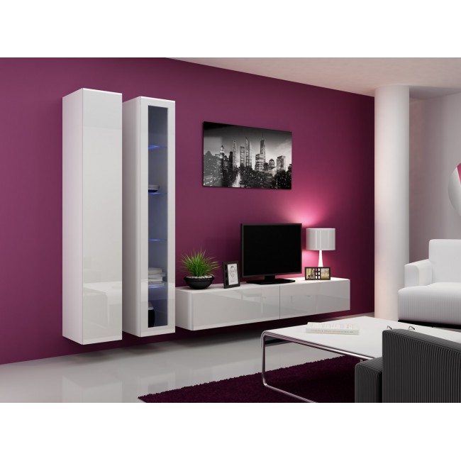Cama Glass-case VIGO '180' 180/40/30 white/white gloss Cama Glass-case VIGO '180' 180/40/30 white/white gloss