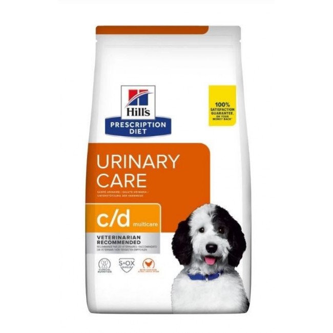 HILL'S PRESCRIPTION DIET Canine Urinary Care c/d Multicare Dry dog food Chicken 1,5 kg