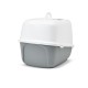 SAVIC Nestor Jumbo White-Grey covered cat litter box 66.5x48.5x46.5 cm 1 pc. SAVIC Nestor Jumbo White-Grey covered cat litter box 66.5x48.5x46.5 cm 1 pc.