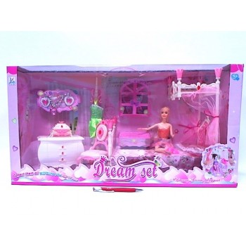 Doll with accessories G072083 70859*****