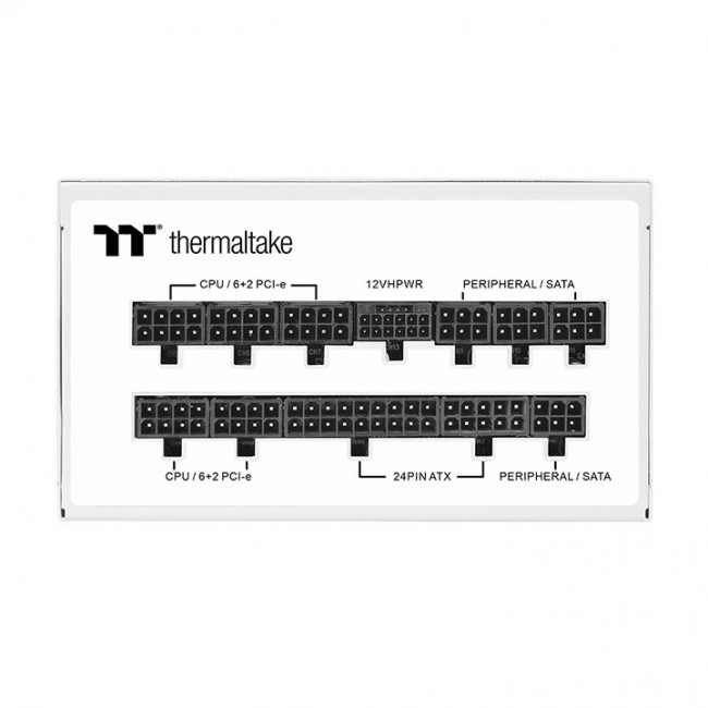 Thermaltake Toughpower GF A3 Snow 1050W - TT Premium Edition power supply unit 24-pin ATX ATX White Thermaltake Toughpower GF A3 Snow 1050W - TT Premium Edition power supply unit 24-pin ATX ATX White
