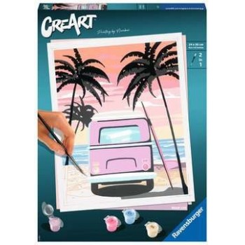 Ravensburger Beach Life Color by numbers kit