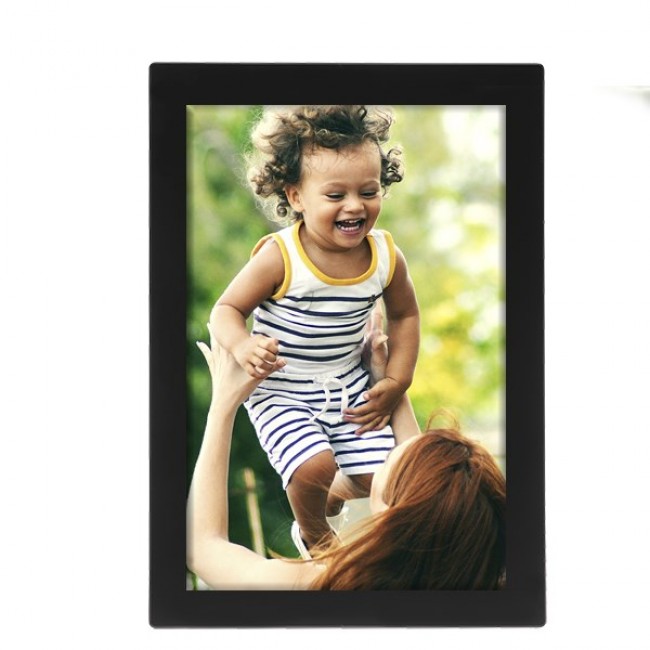 Denver PFF-1037B digital photo frame Black 25.6 cm (10.1