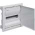 Flush Distr. Box w/ metal doors, 1 row, 12 mod., I