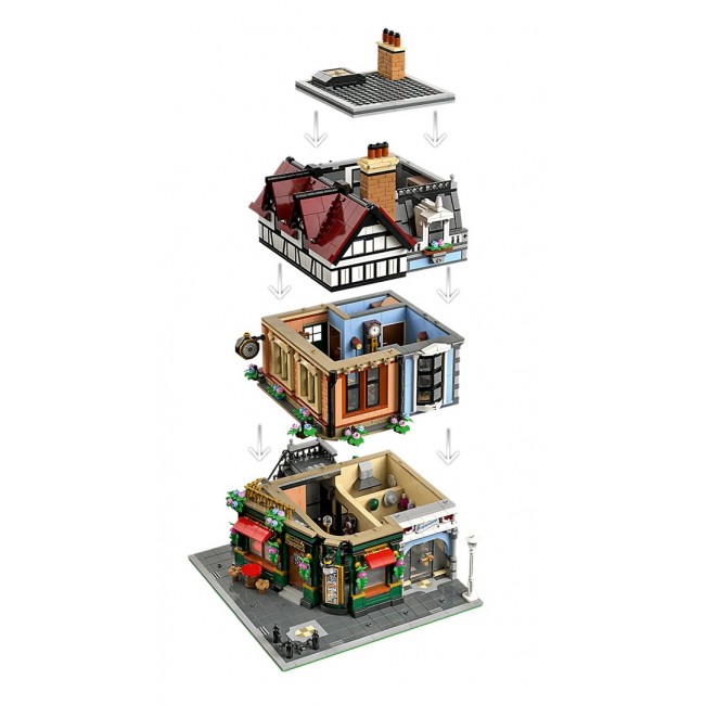 LEGO ICONS 10350 Tudor Corner LEGO ICONS 10350 Tudor Corner