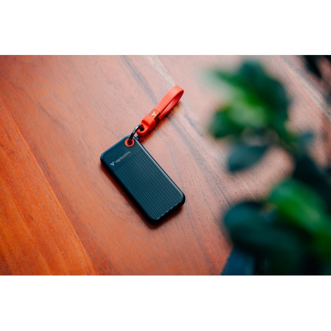 Verbatim Pocket SSD USB 3.2 Gen 2 1TB Black/Red