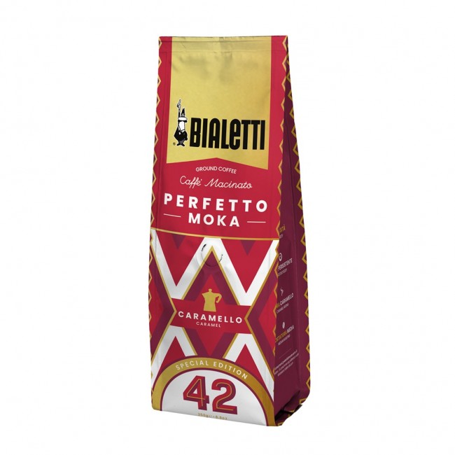 Bialetti Perfetto Moka Caramello Ground coffee 250 g Bialetti Perfetto Moka Caramello Ground coffee 250 g