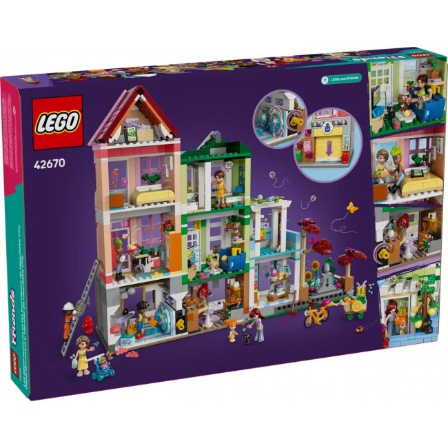 LEGO FRIENDS 42670 Heartlake City Apartments and Stores LEGO FRIENDS 42670 Heartlake City Apartments and Stores