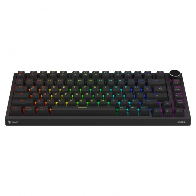 Savio ASTRAL BLACK JADE keyboard Gaming USB QWERTY US International