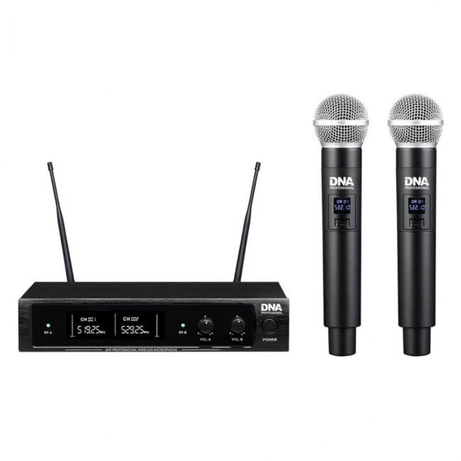 DNA DJ DUAL VOCAL - wireless vocal microphone