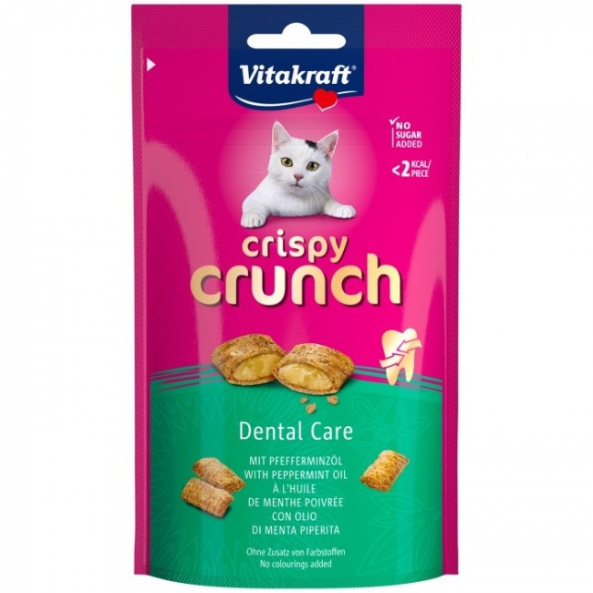 VITAKRAFT Crispy Crunch Dental - cat treats - 60g